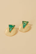 Pendientes Sofi Verde · Flora ·