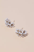 Pendientes White Daisies · Le Jardin ·
