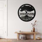 Personalized Family Tree Metal Wall Art - Decor available at Dekadron for $99.90