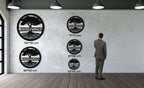 Personalized Family Tree Metal Wall Art - Decor available at Dekadron for $69.90