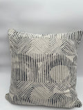 PILLOW BLACK & WHITE GEOMETRIC PATTERN