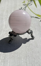 Pink Mangano Calcite Sphere