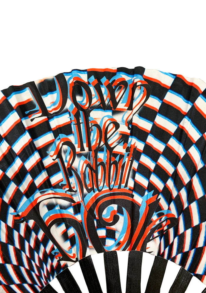 Psychedelic Rabbit Fan