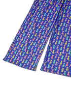 Esther Rainbow Cat Purple Jumpsuit