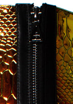 LASR Radioactive Hi Black Platform Boots — detail view