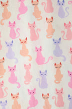 Matilda Rainbow Cat Wrap Dress