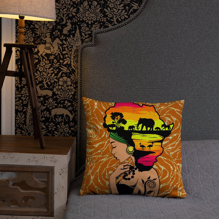 Remembering My Roots Throw Pillow - Beguiling Phenix Boutique