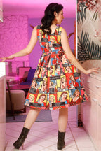 Amanda Cat Lover Comic Dress