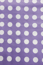Maisie Lilac Polka Dot Full Circle Midi Skirt