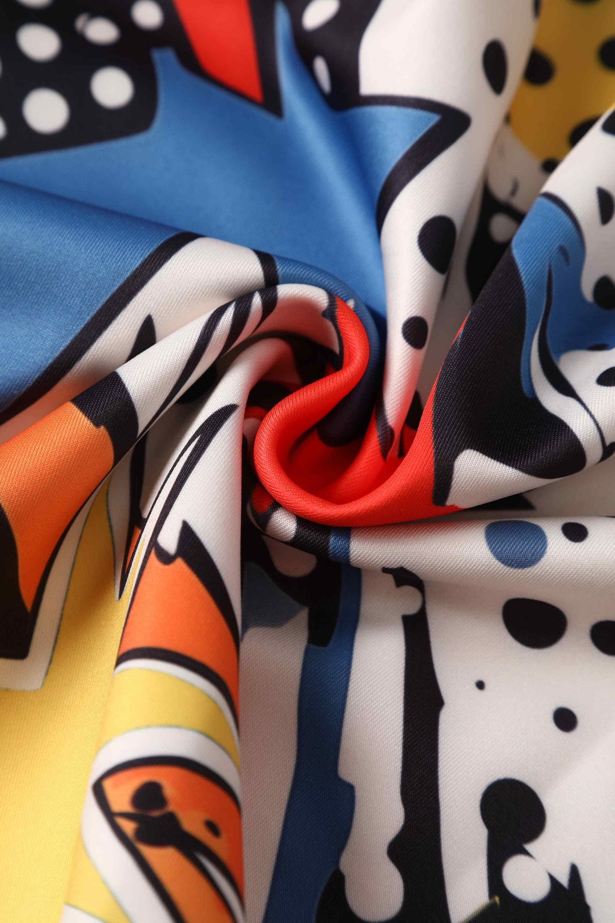 Amanda Pop Art Explosion Swing Dress