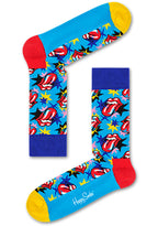 Happy Socks Rolling Stones Socks 3PK Box Set in red multicolor — detail view 4
