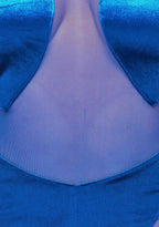 Hot & Delicious Royal Sapphire Catsuit in blue — detail view