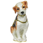 RUCINNI Beagle Jeweled Trinket Box