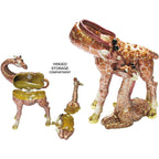 RUCINNI Giraffe Baby Jeweled Trinket Box