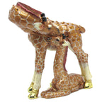 RUCINNI Giraffe Baby Jeweled Trinket Box