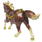 RUCINNI Horse Jeweled Trinket Box
