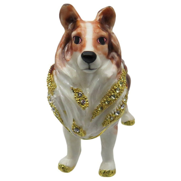 RUCINNI Lassie Jeweled Trinket Box