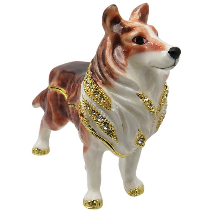 RUCINNI Lassie Jeweled Trinket Box