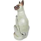 RUCINNI Siamese Cat Jeweled Trinket Box