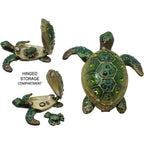 RUCINNI Turtle Crab Jeweled Trinket Box