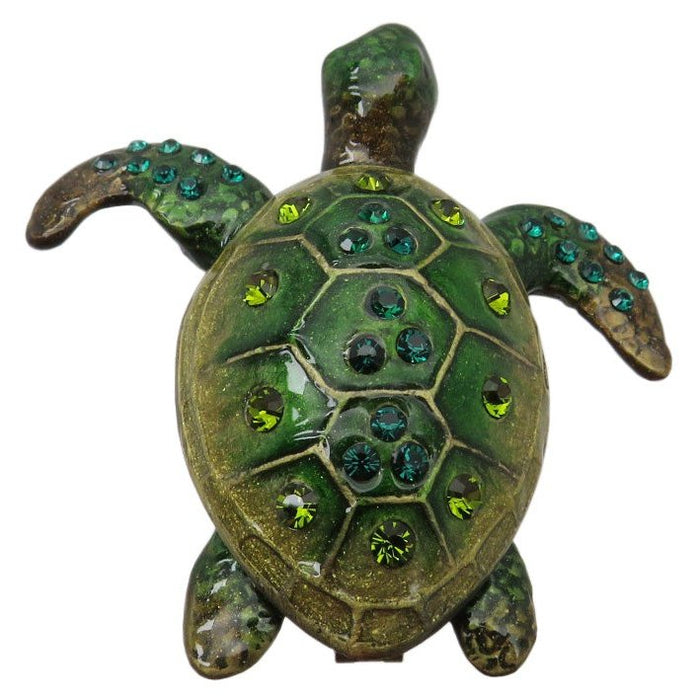 RUCINNI Turtle Crab Jeweled Trinket Box