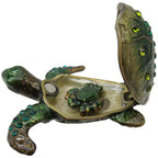 RUCINNI Turtle Crab Jeweled Trinket Box