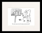 Satisfy my Emotional Needs Cartoon Print