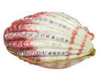 Scallop Shell Jeweled Trinket Box Austrian Crystals