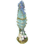 Seahorse Jeweled Trinket Box Austrian Crystals, Blue