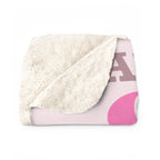 Sherpa Blanket — "Happy, Alive & Built to Survive" Cozy Throw