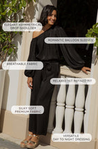 Sienna Off Shoulder Top Navy