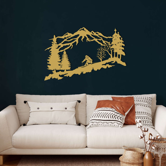 45x29 cm / Golden