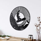 Snowboarder Metal Wall Art - Decor available at Dekadron for $95.90