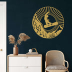 Snowboarder Metal Wall Art - Decor available at Dekadron for $82.90