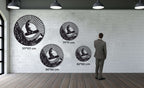 Snowboarder Metal Wall Art - Decor available at Dekadron for $77.90