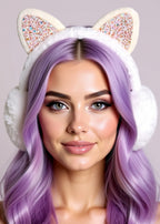 Starlight Kitty Plush Earmuff