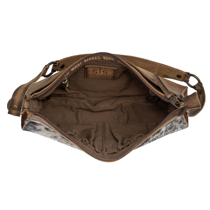 STS Ranchwear Classic Cowhide Hair-On Cowhide Bailey Genuine Leather Purse STS32029