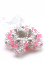 LASR Sweet Melody Light Up Ribbon Rave Kandi Bracelet — product view