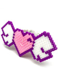 LASR Sweet Serenity Light Up Pendant Rave Kandi Bracelet — product view