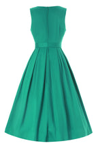 Helen Green Cotton Midi Dress