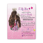 To My Mom Canvas Gallery Wraps - Beguiling Phenix Boutique