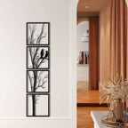 Tree and Birds Metal Wall Art - Decor available at Dekadron for $149.90