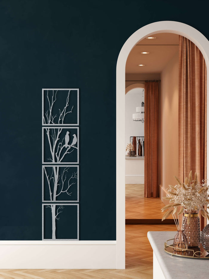Tree and Birds Metal Wall Art - Decor available at Dekadron for $109.90