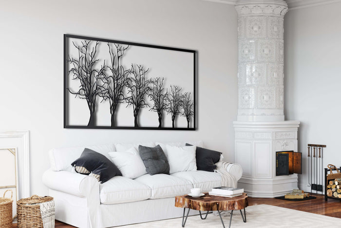 Trees Metal Wall Art - Decor available at Dekadron for $149.90