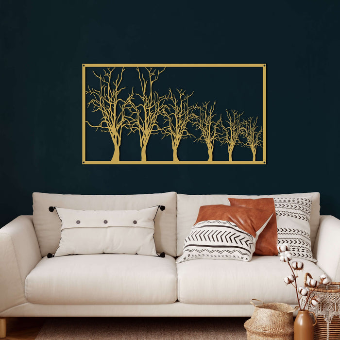 Trees Metal Wall Art - Decor available at Dekadron for $119.90