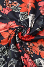 Isla Twilight Bloom Maxi Wrap Dress