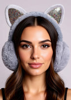 Twilight Kitty Plush Earmuff