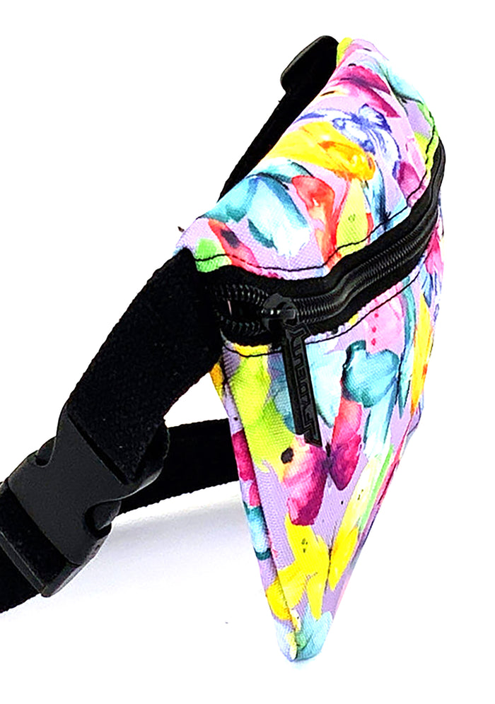 Fydelity Ultra Slim Butterfly Dream Fanny Pack — side view