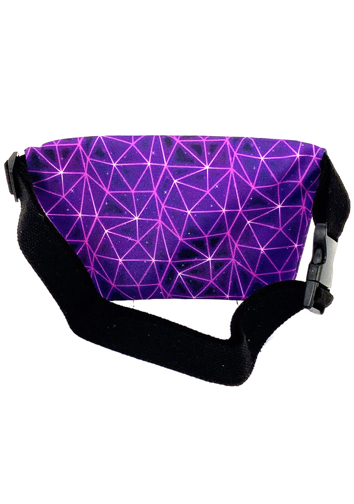 Fydelity Ultra Slim Orion Geometric Fanny Pack — back view