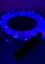 LASR Ultraviolet Fiber Optic Light Up Whip — product view